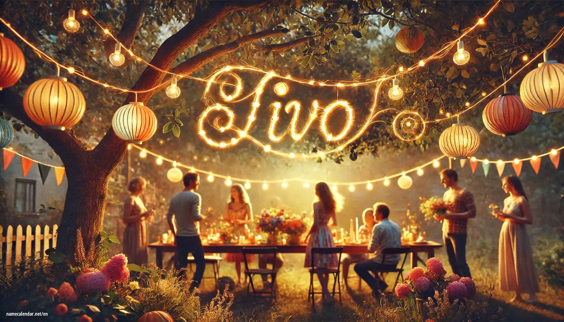 Celebration of name day and name - Iivo