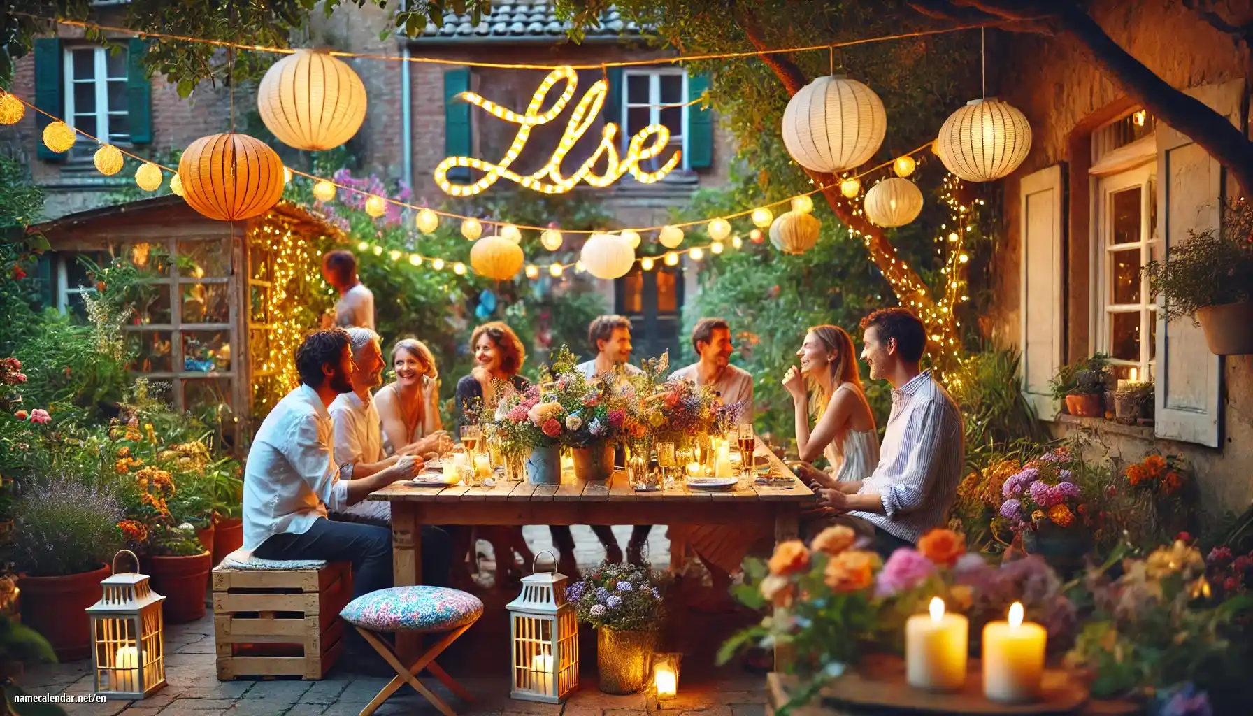 Celebration of name day and name - Ilse