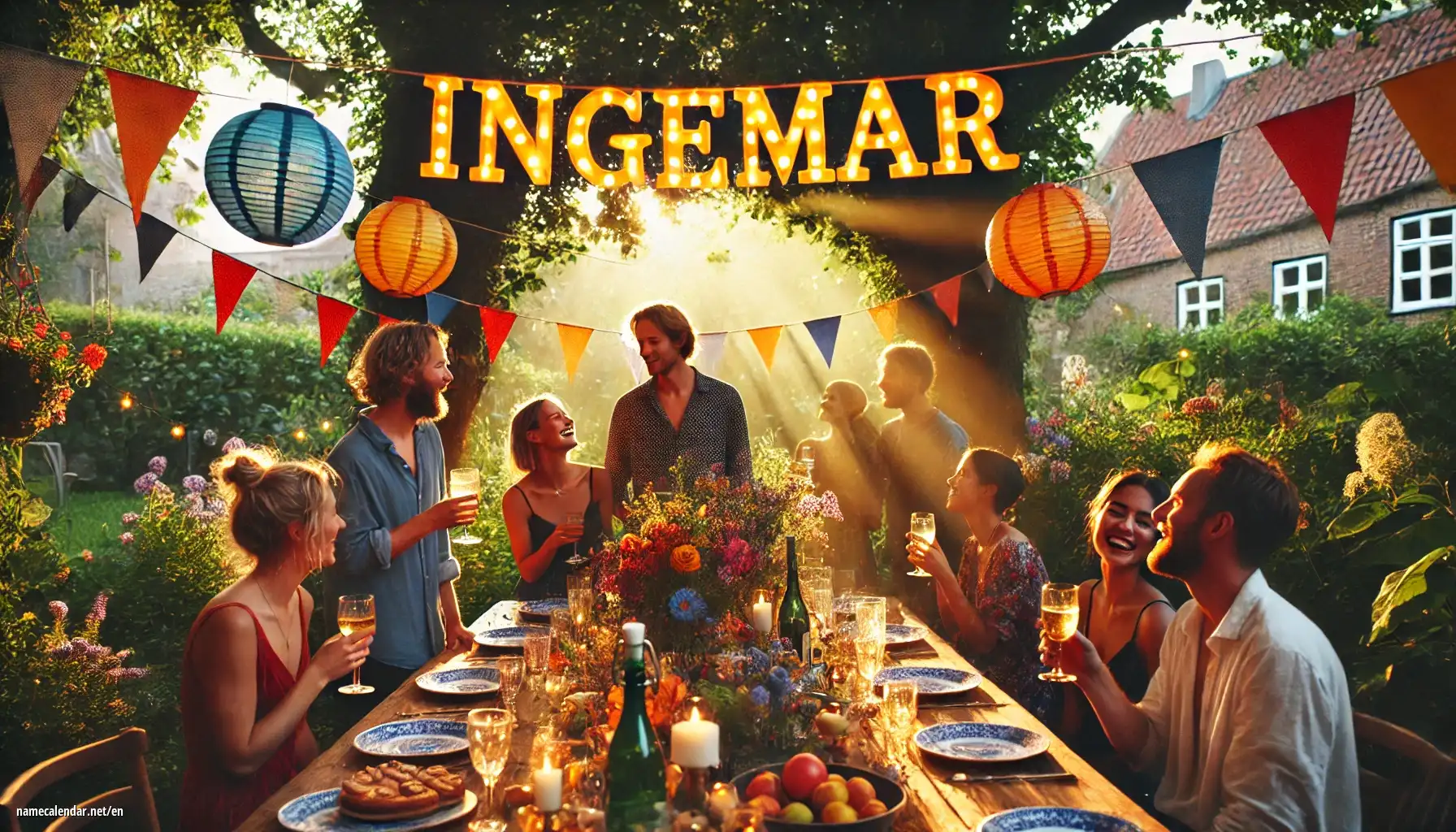 Celebration of name day and name - Ingemar
