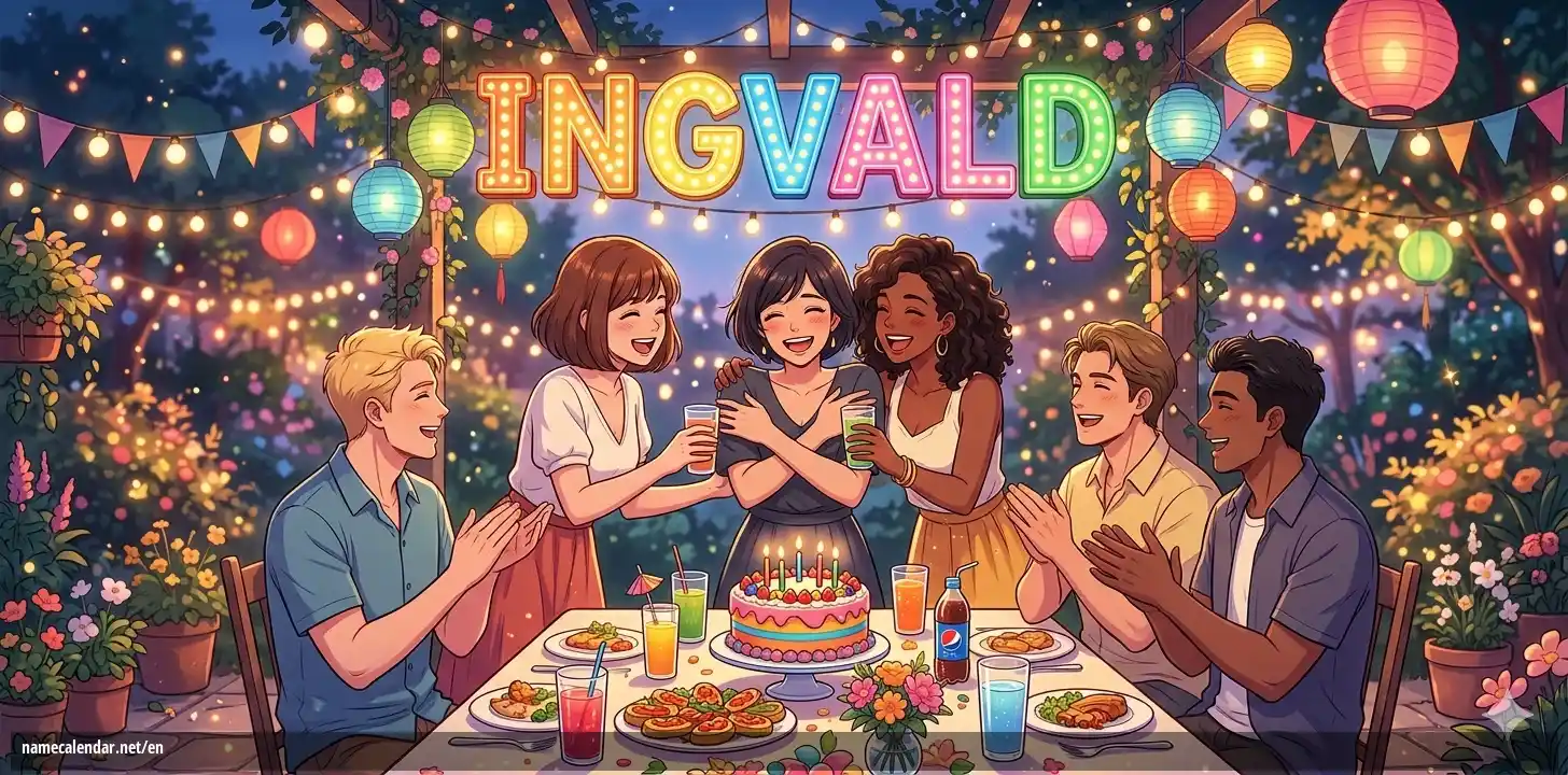 Celebration of name day and name - Ingvald