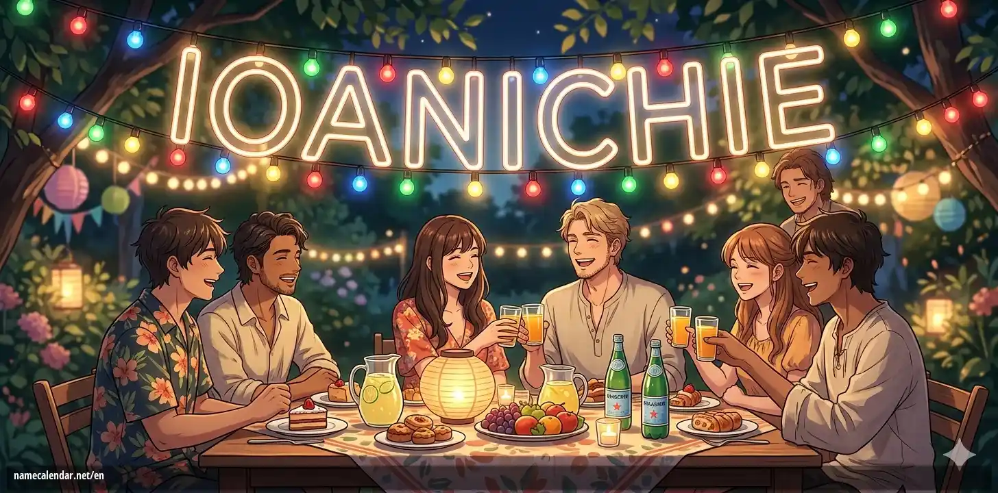 Celebration of name day and name - Ioanichie