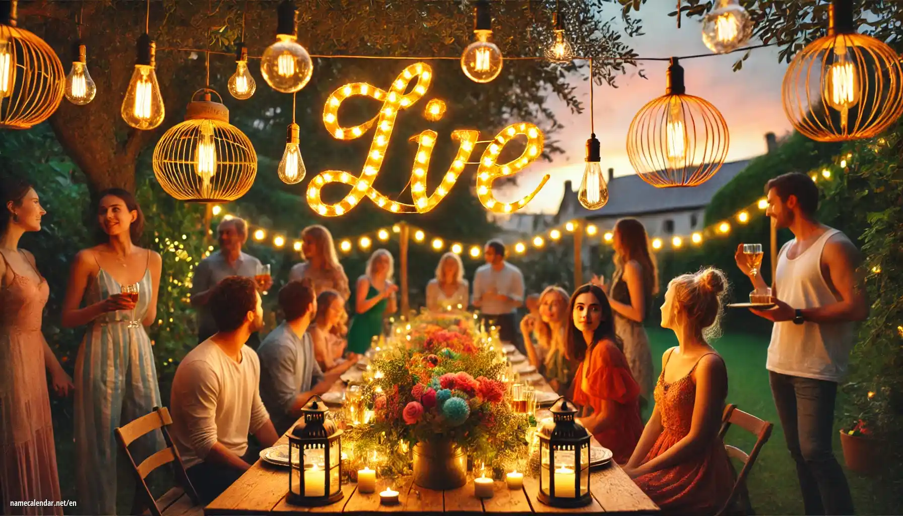 Celebration of name day and name - Ive