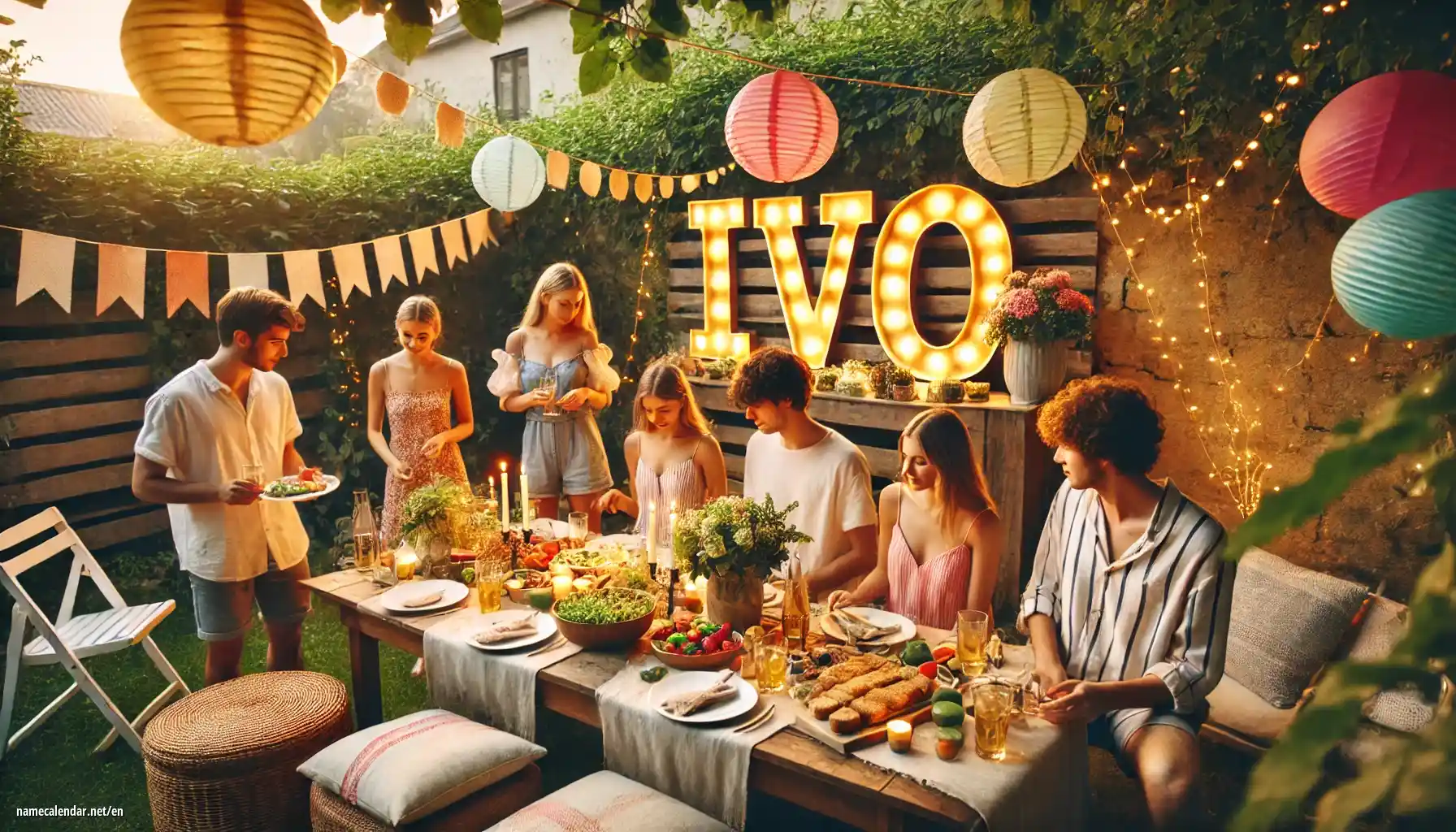 Celebration of name day and name - Ivo