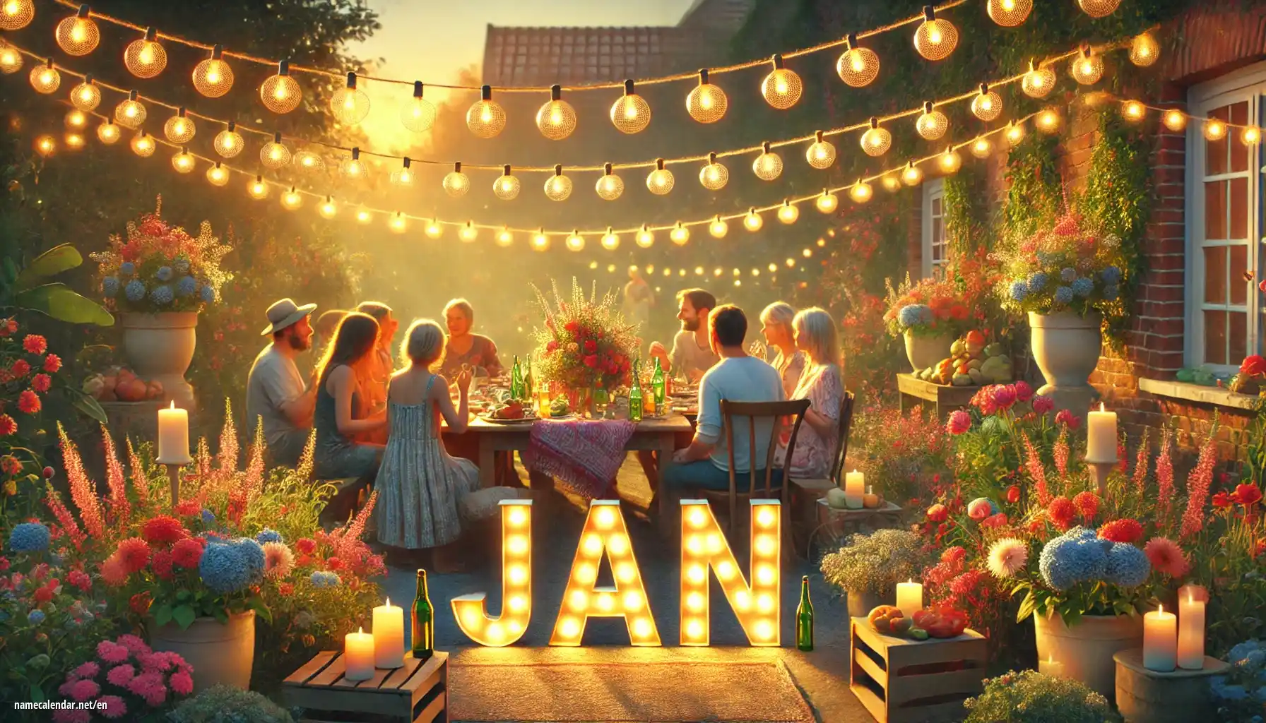 Celebration of name day and name - Ján