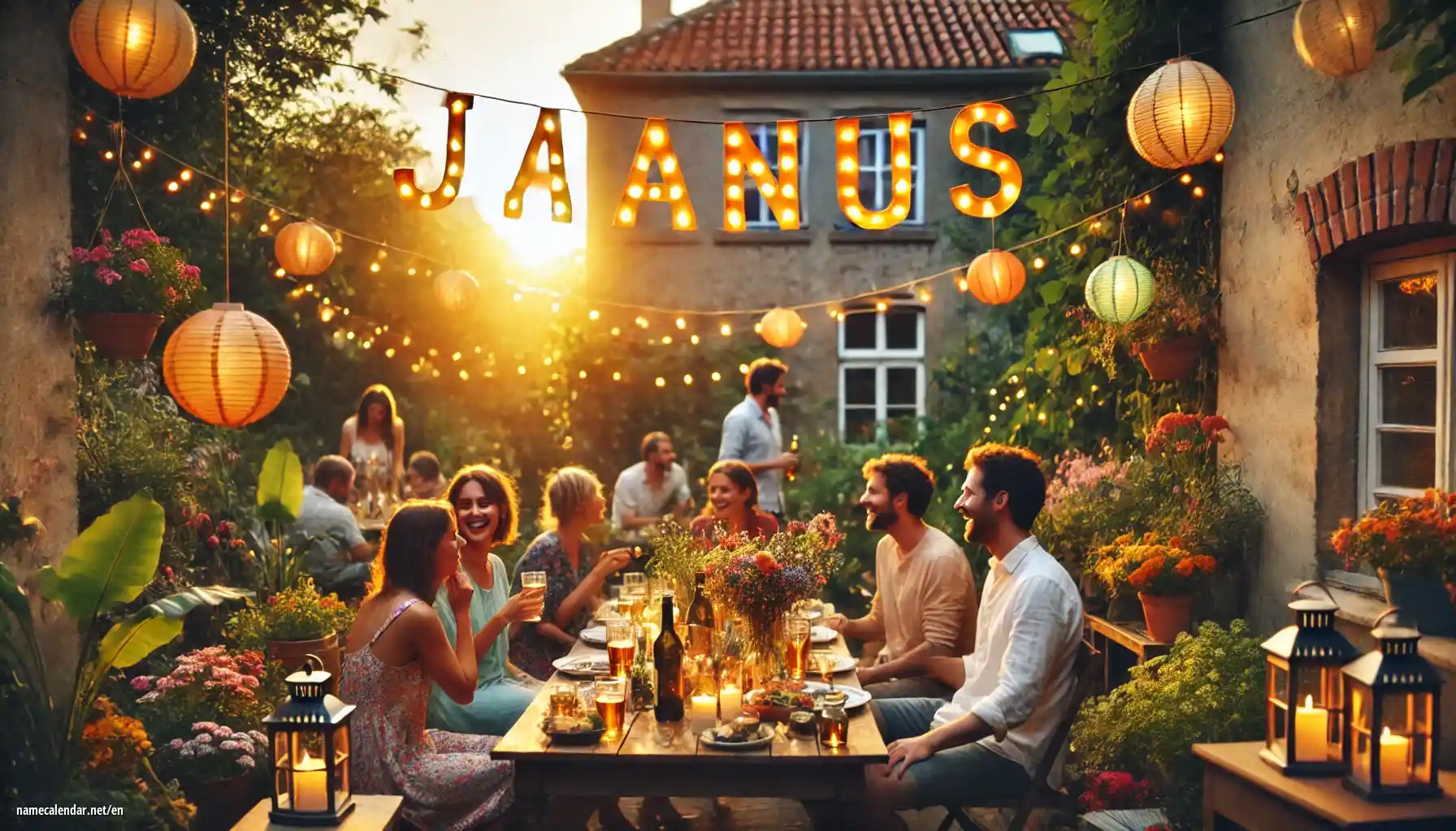 Celebration of name day and name - Jaanus