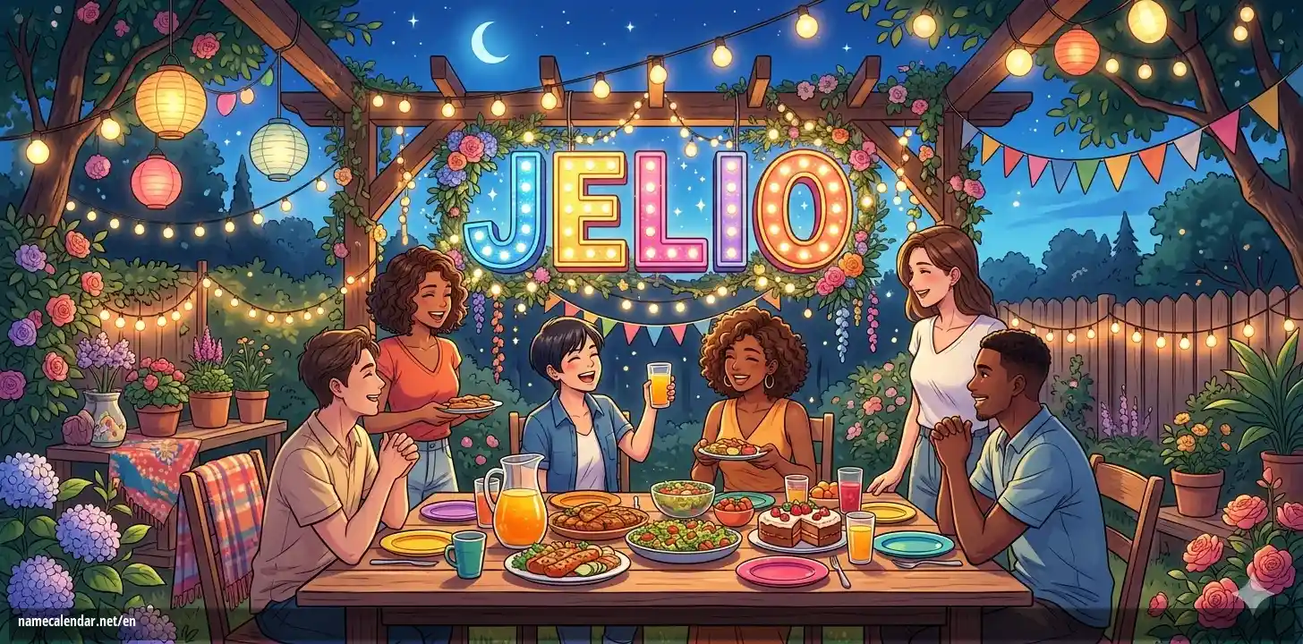 Celebration of name day and name - Jelio