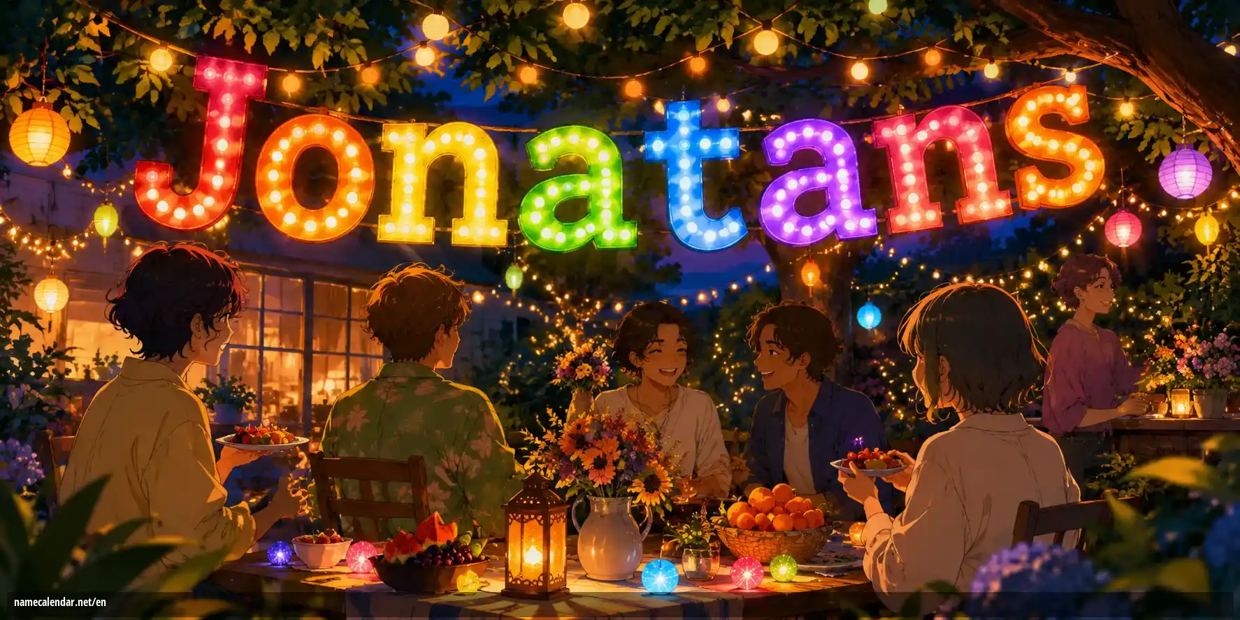 Celebration of name day and name - Jonatans