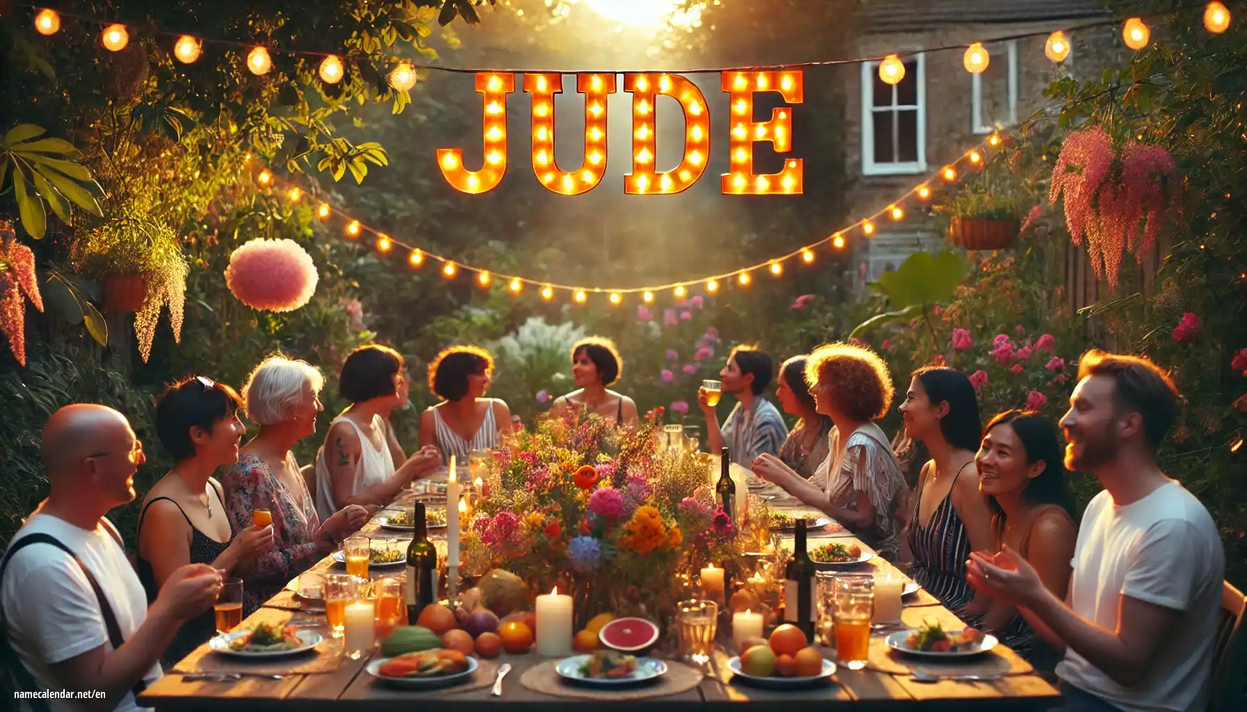 Celebration of name day and name - Jude