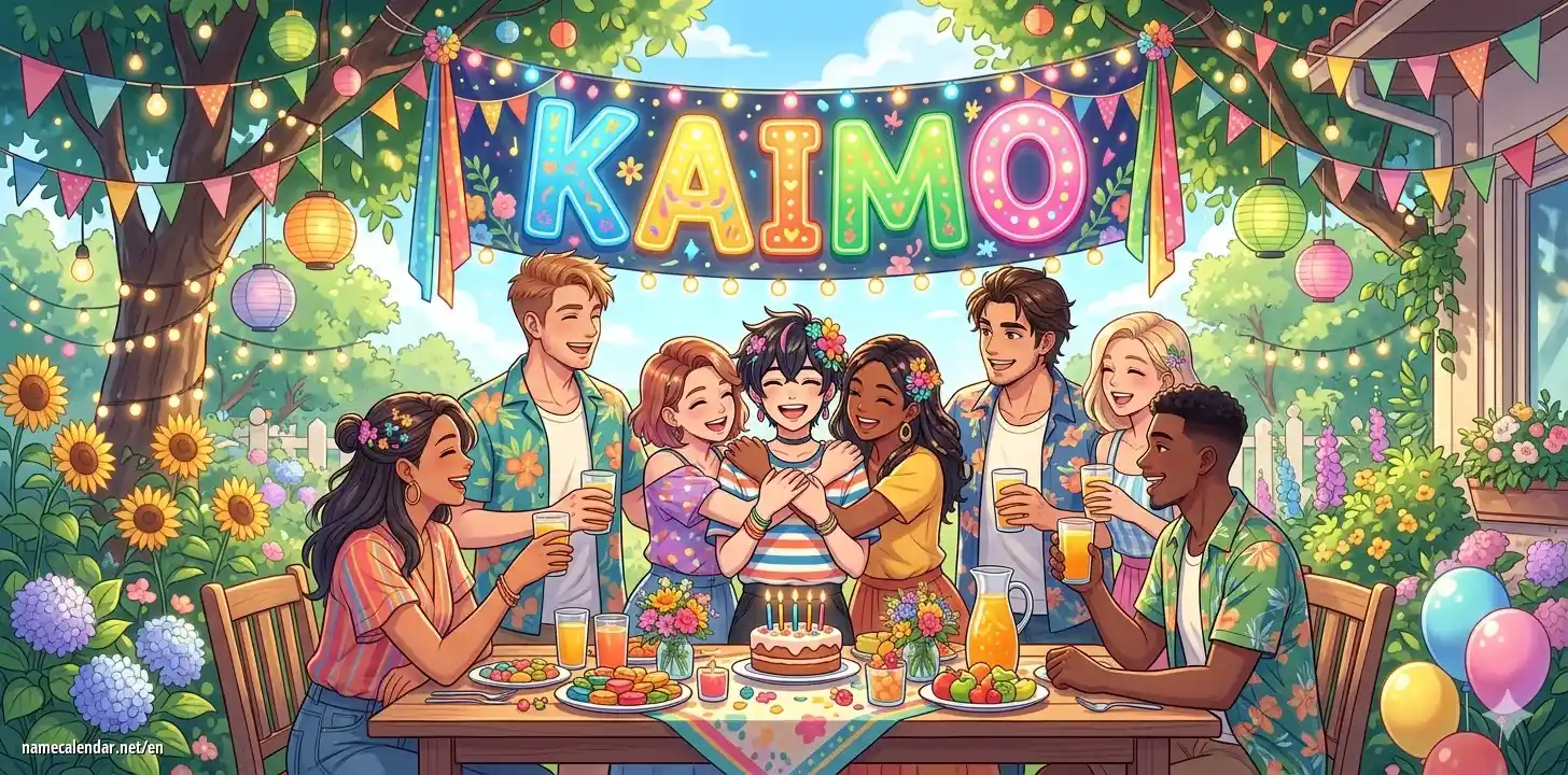 Celebration of name day and name - Kaimo