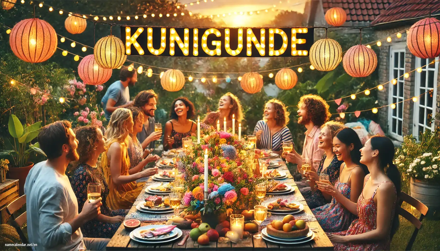 Celebration of name day and name - Kunigunde