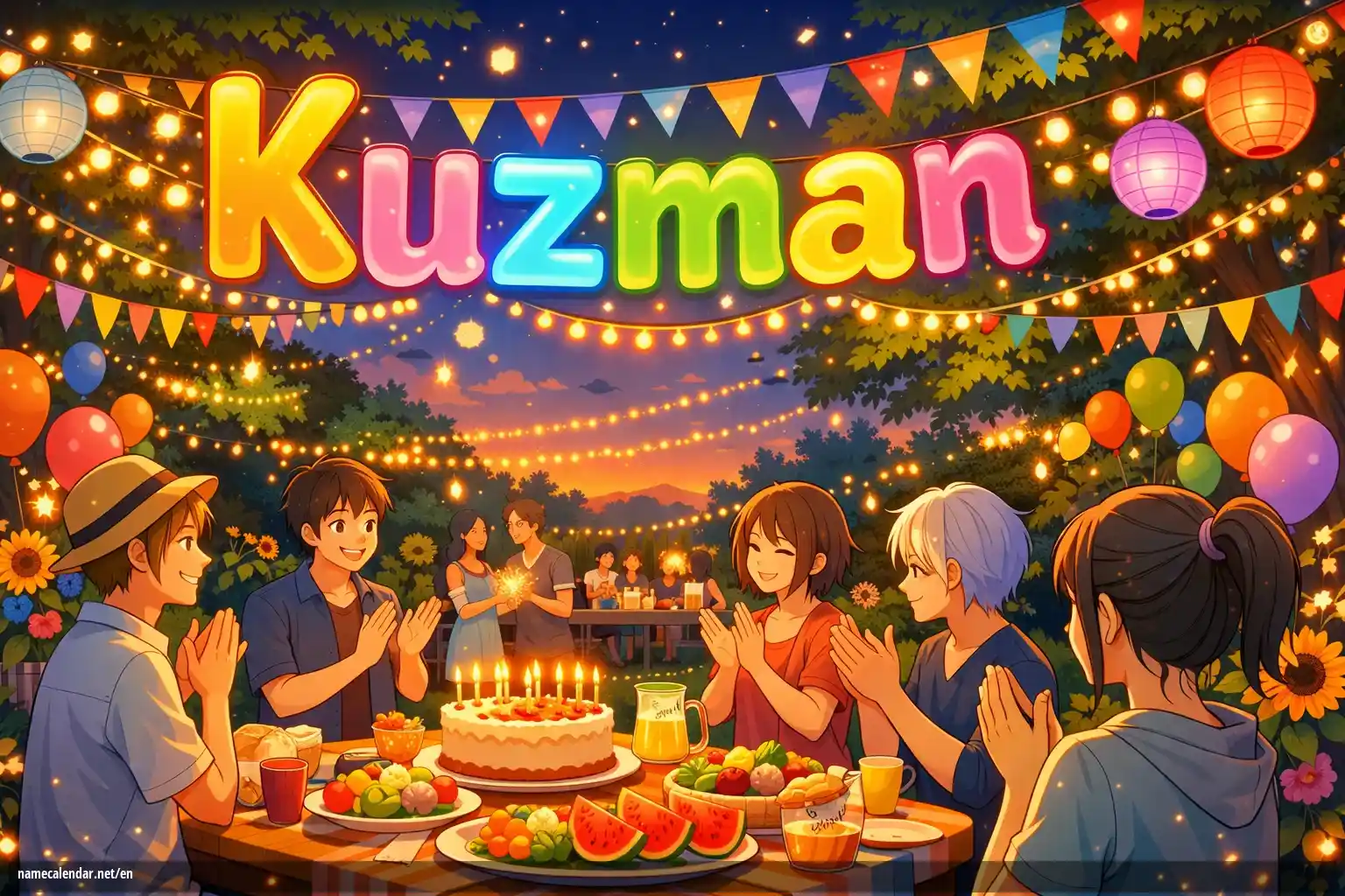 Celebration of name day and name - Kuzman