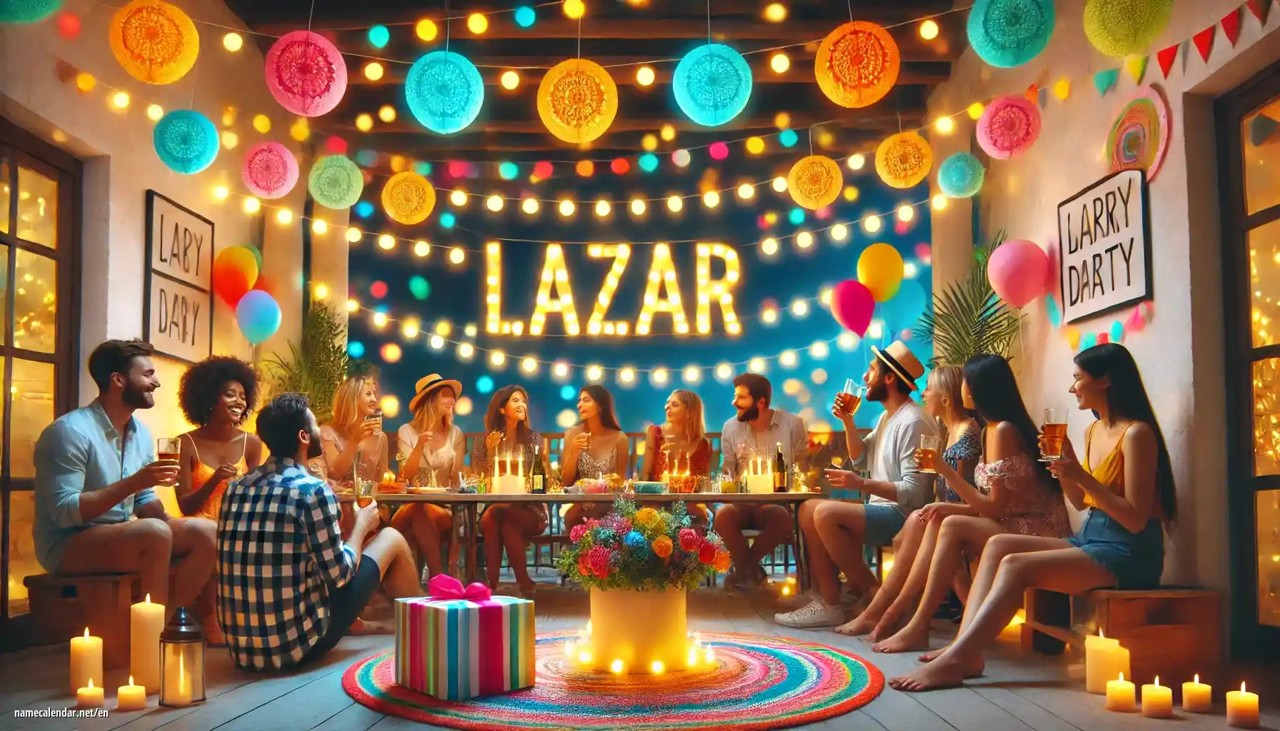 Celebration of name day and name - Lazar