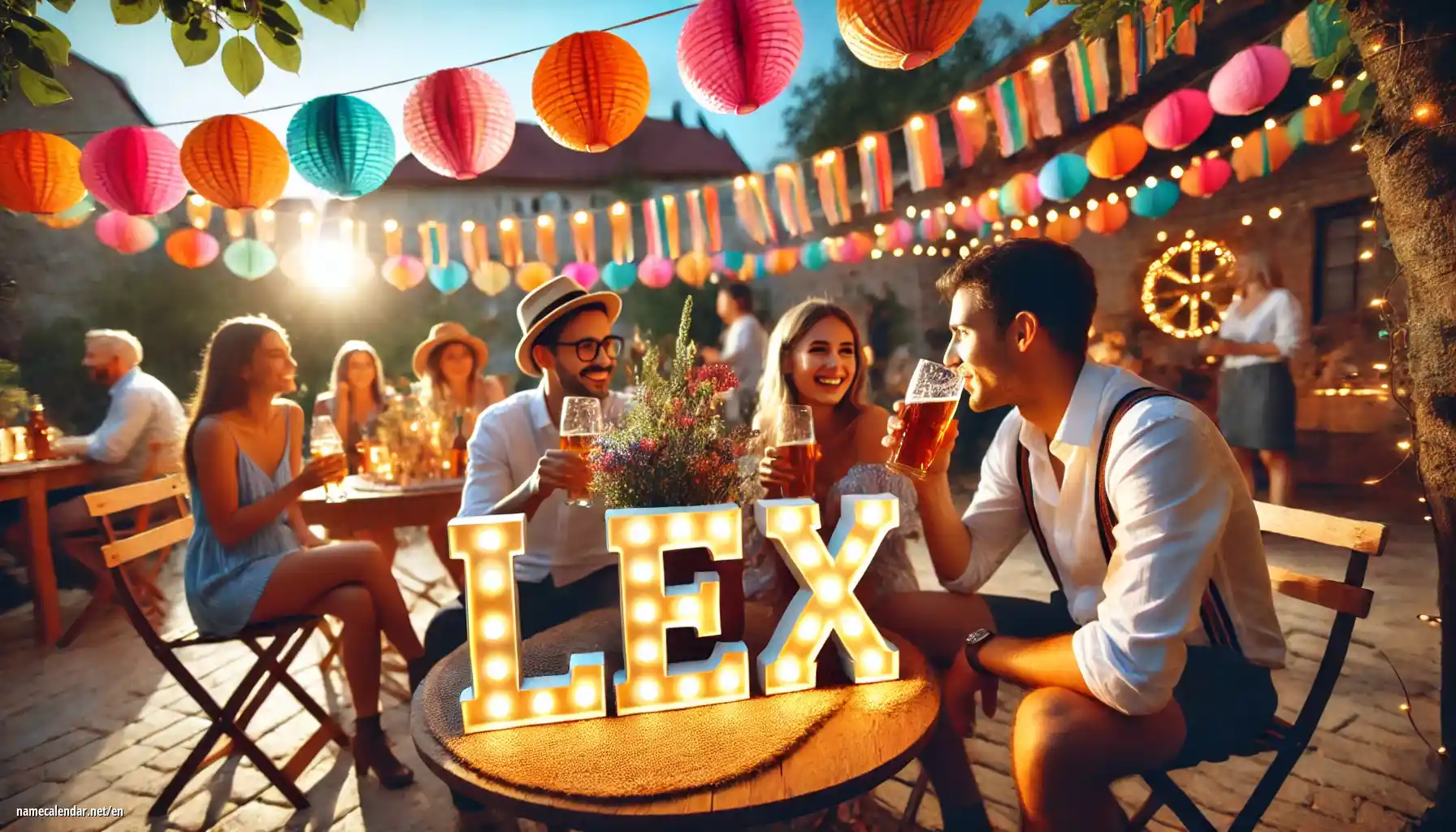 Celebration of name day and name - Lex
