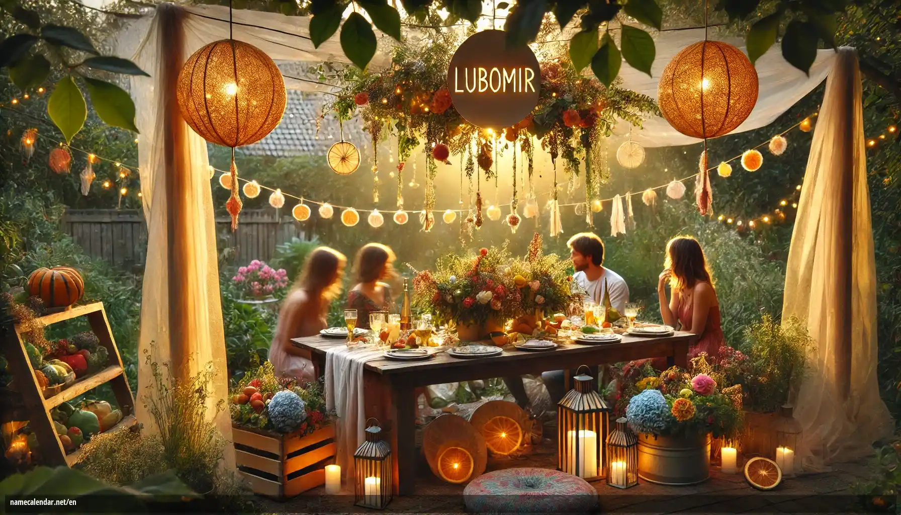 Celebration of name day and name - Lubomir