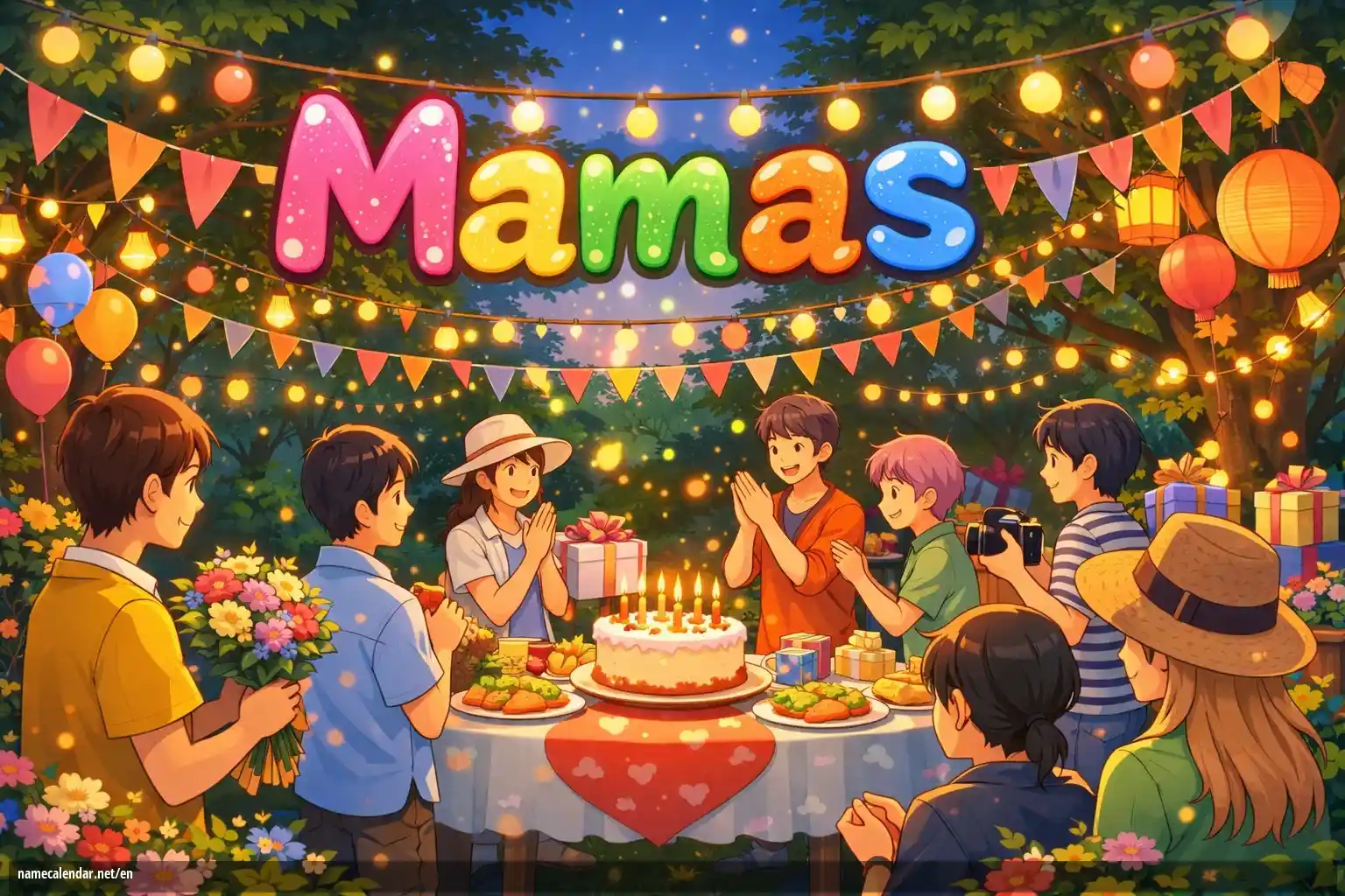 Celebration of name day and name - Mamas