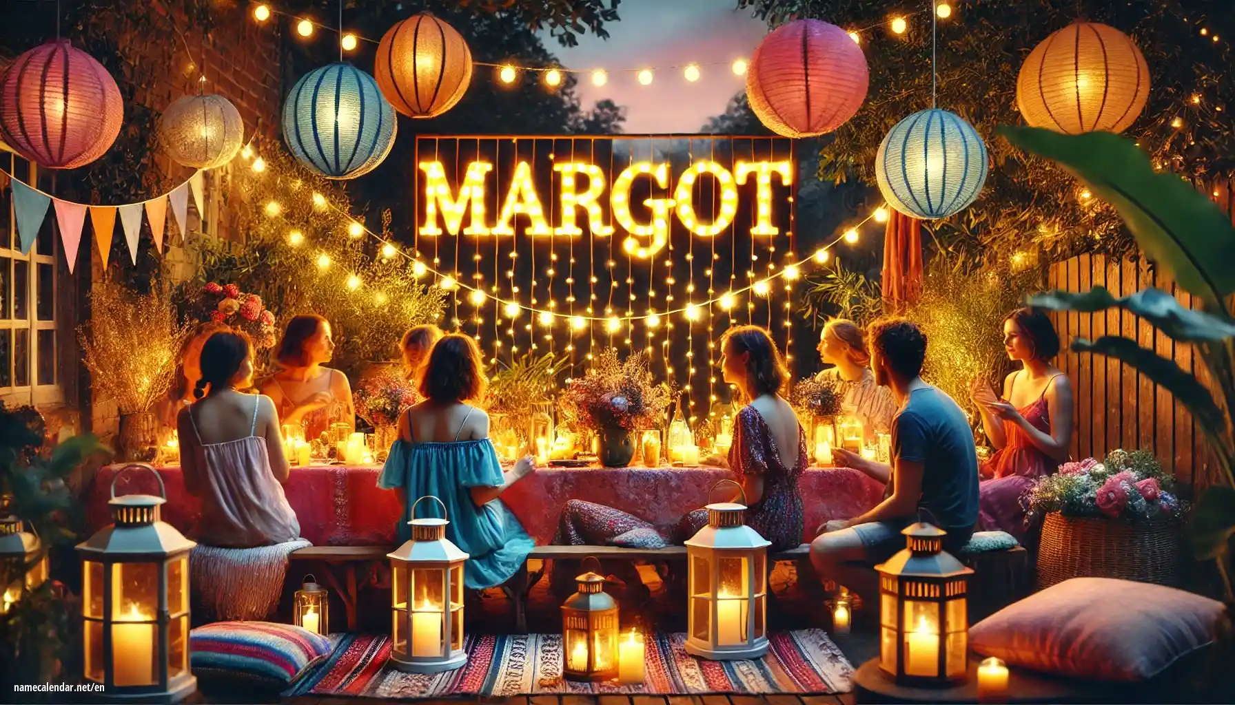 Celebration of name day and name - Margot