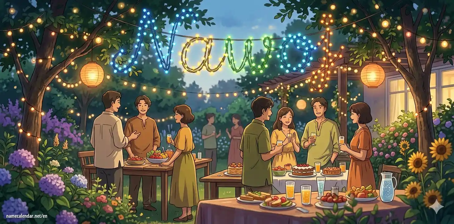 Celebration of name day and name - Nawoj
