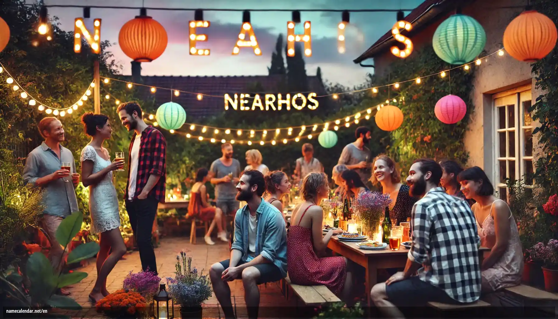 Celebration of name day and name - Nearhos