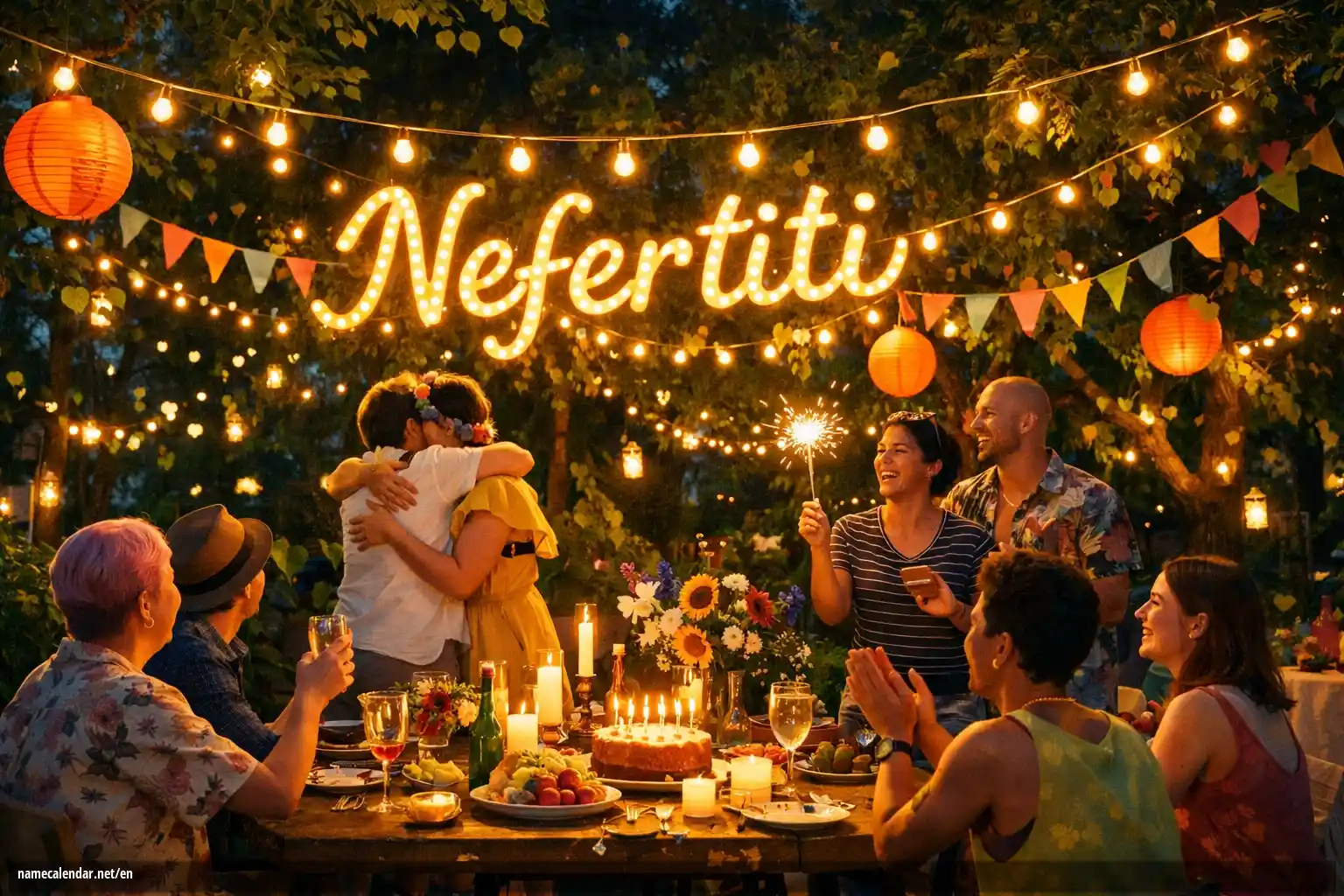 Celebration of name day and name - Nefertiti