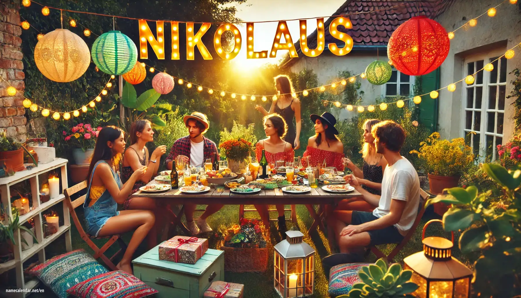 Celebration of name day and name - Nikolaus