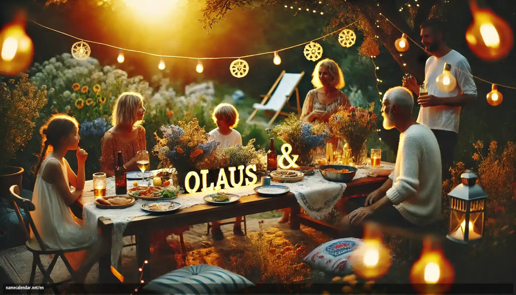 Celebration of name day and name - Olaus