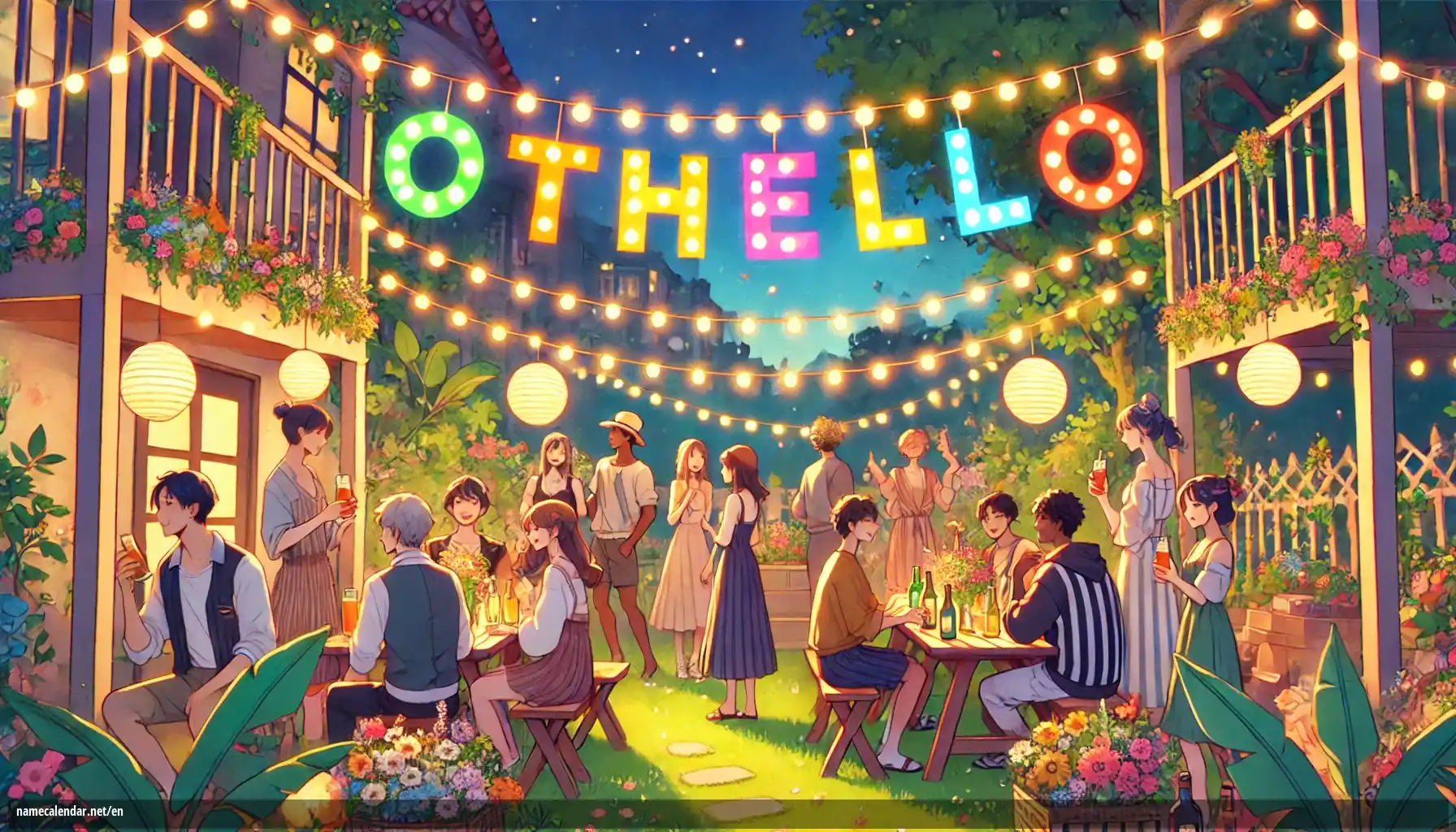 Celebration of name day and name - Othello