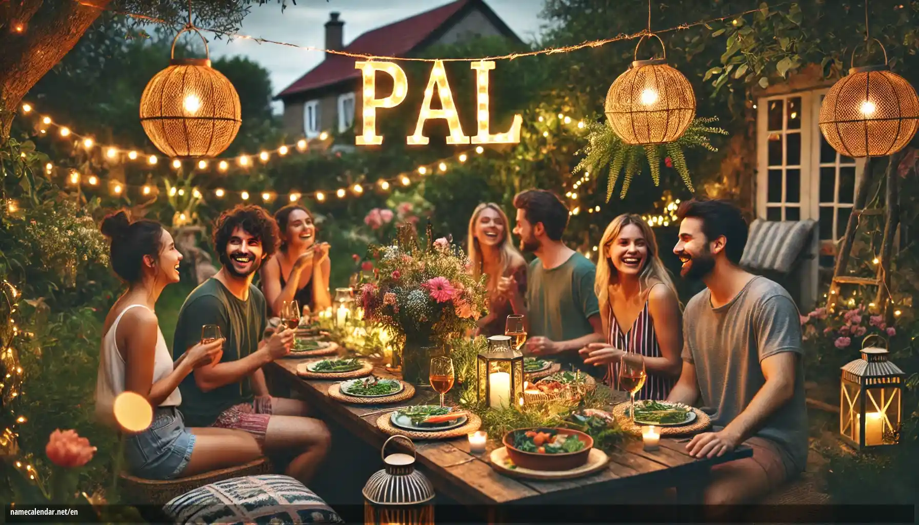 Celebration of name day and name - Pál