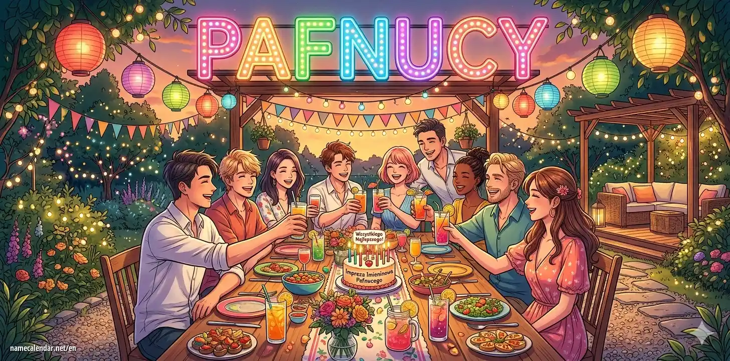 Celebration of name day and name - Pafnucy