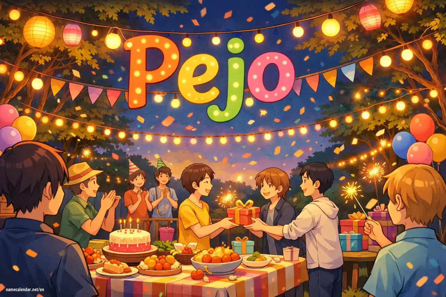 Celebration of name day and name - Pejo