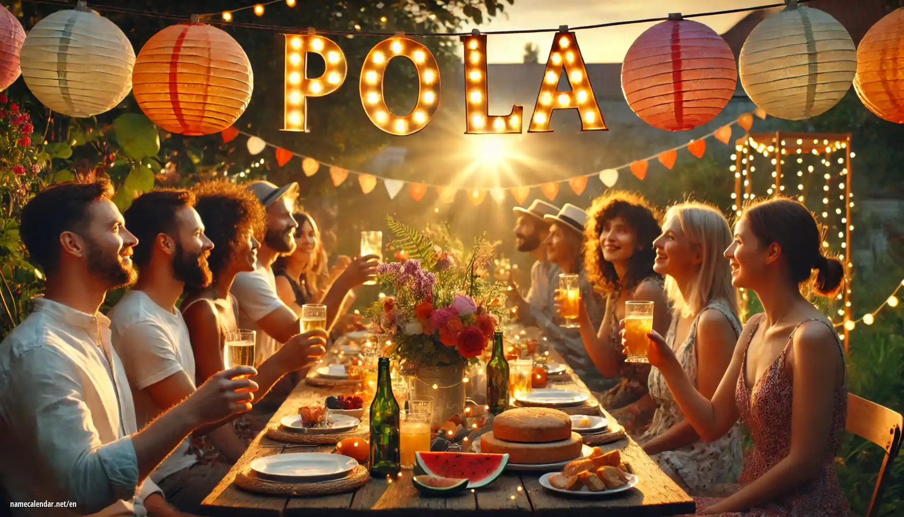 Celebration of name day and name - Pola