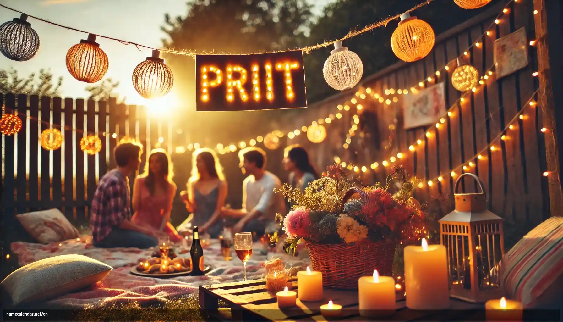 Celebration of name day and name - Priit