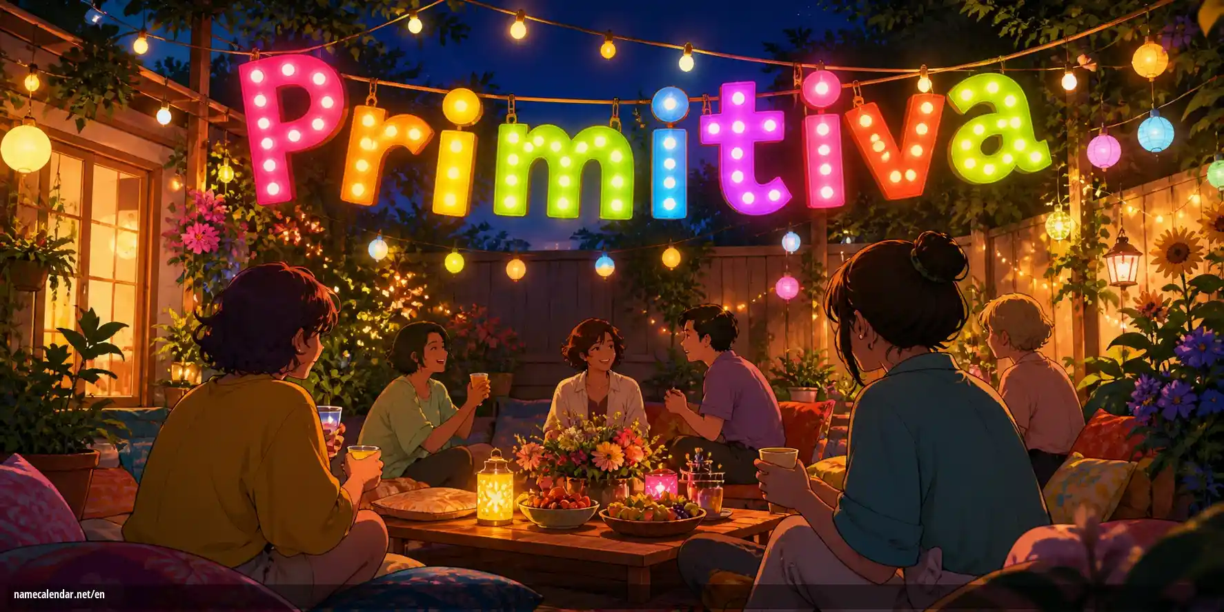 Celebration of name day and name - Primitiva