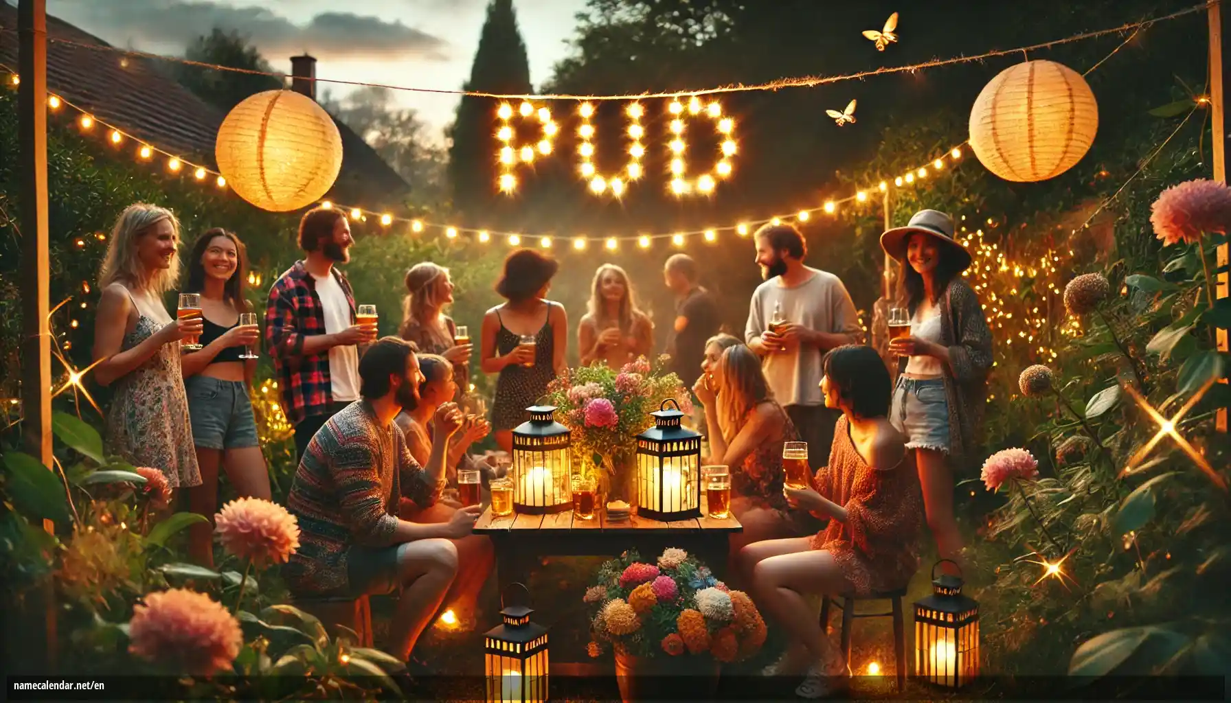 Celebration of name day and name - Pud