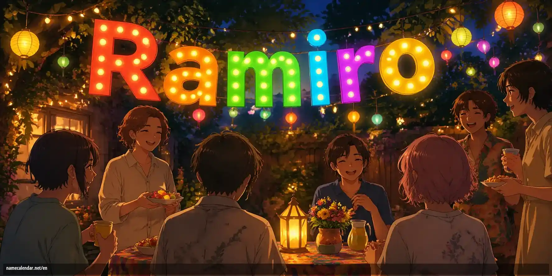 Celebration of name day and name - Ramiro