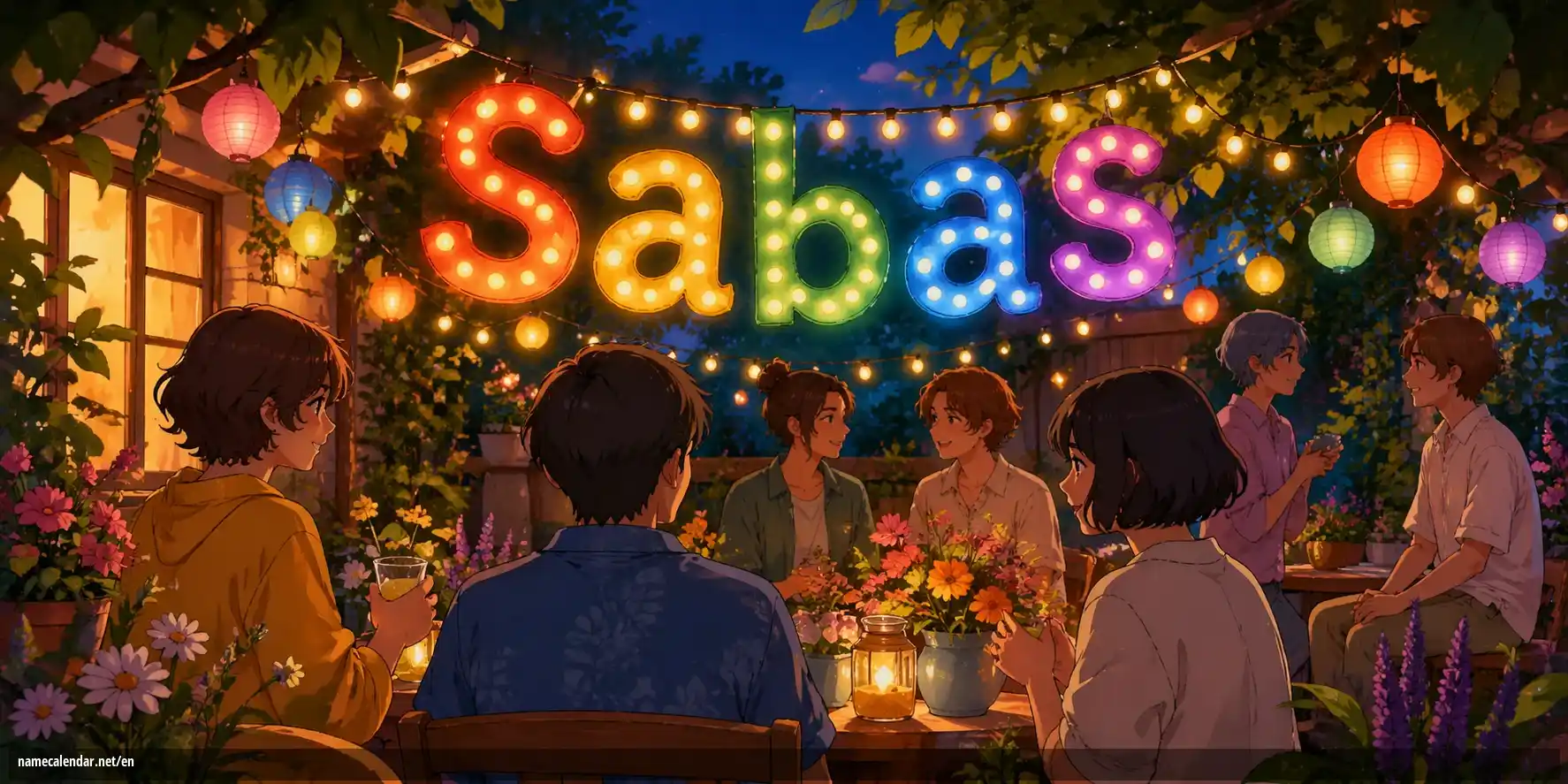 Celebration of name day and name - Sabas