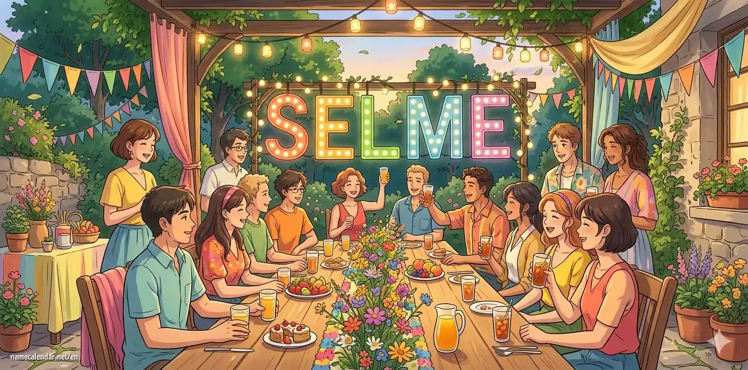 Celebration of name day and name - Selme