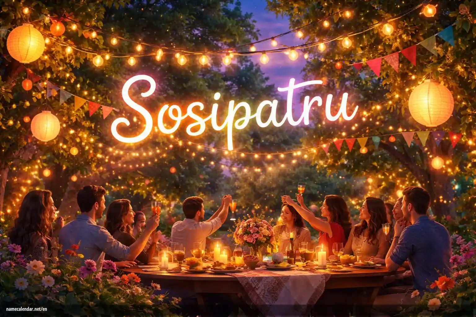 Celebration of name day and name - Sosipatru