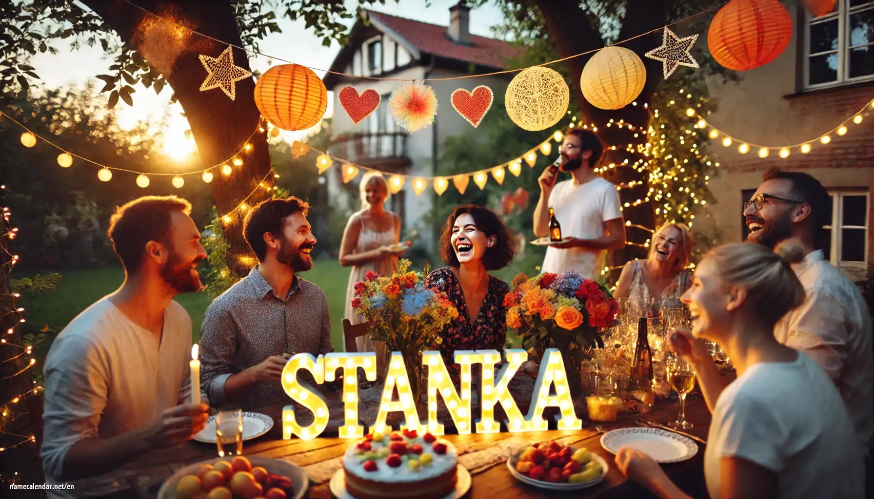 Celebration of name day and name - Stanka