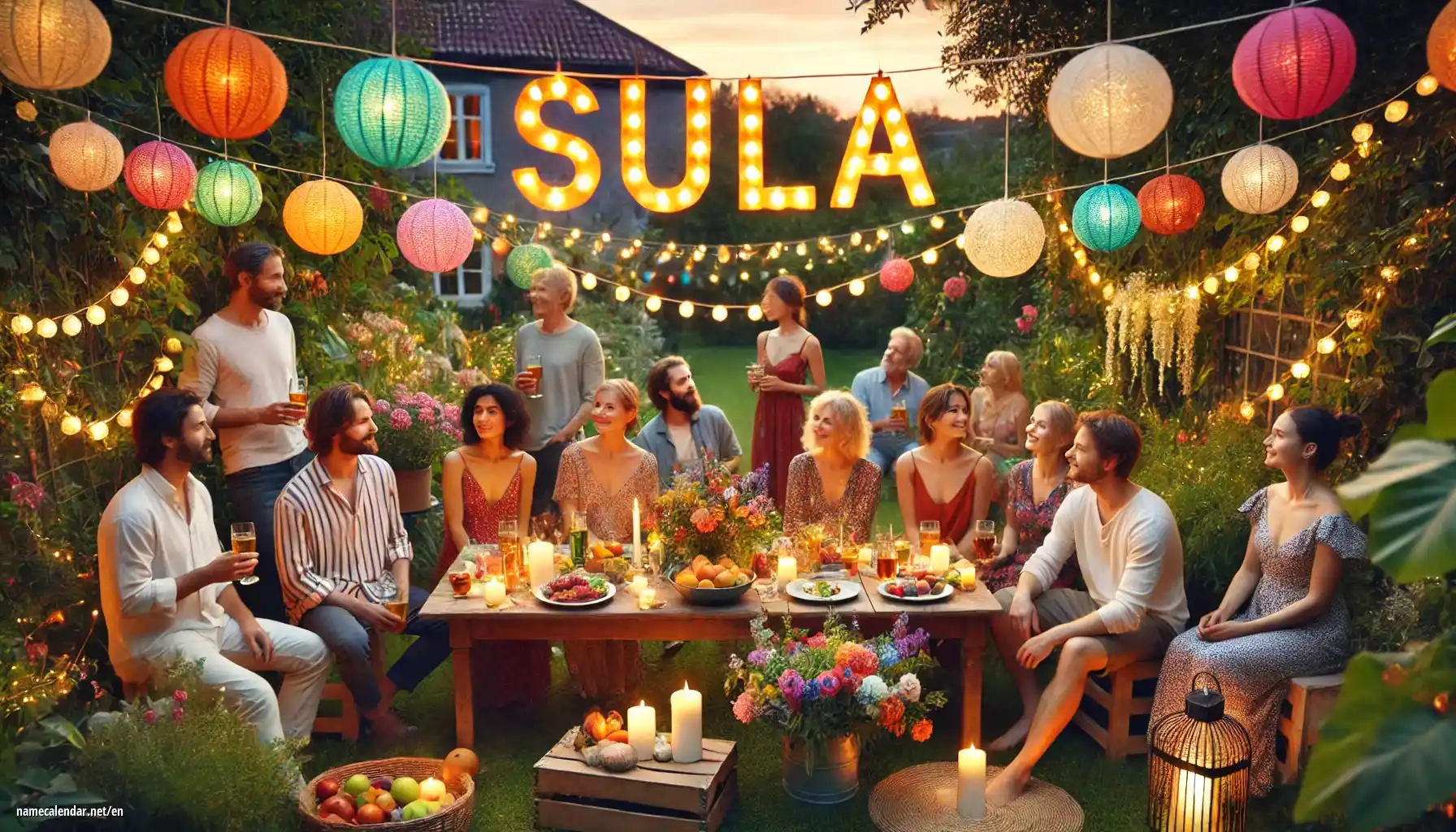 Celebration of name day and name - Sula