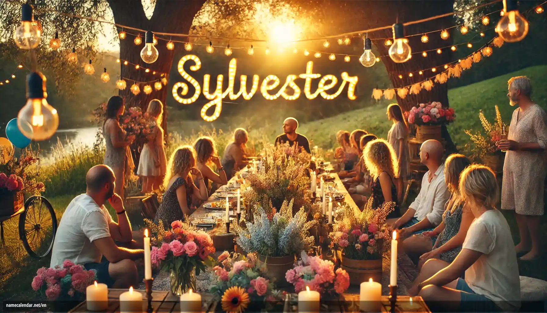 Celebration of name day and name - Sylvester