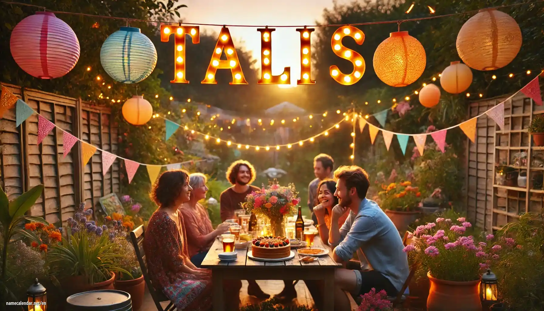 Celebration of name day and name - Talis