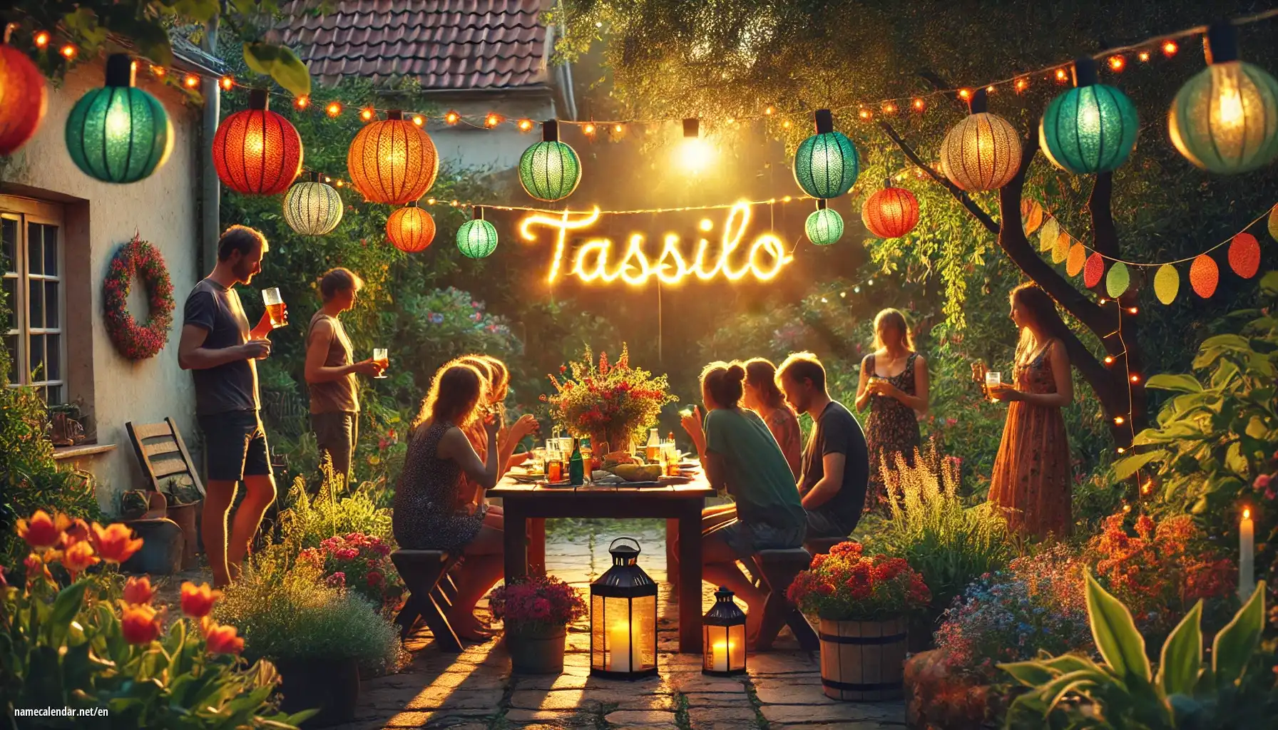 Celebration of name day and name - Tassilo