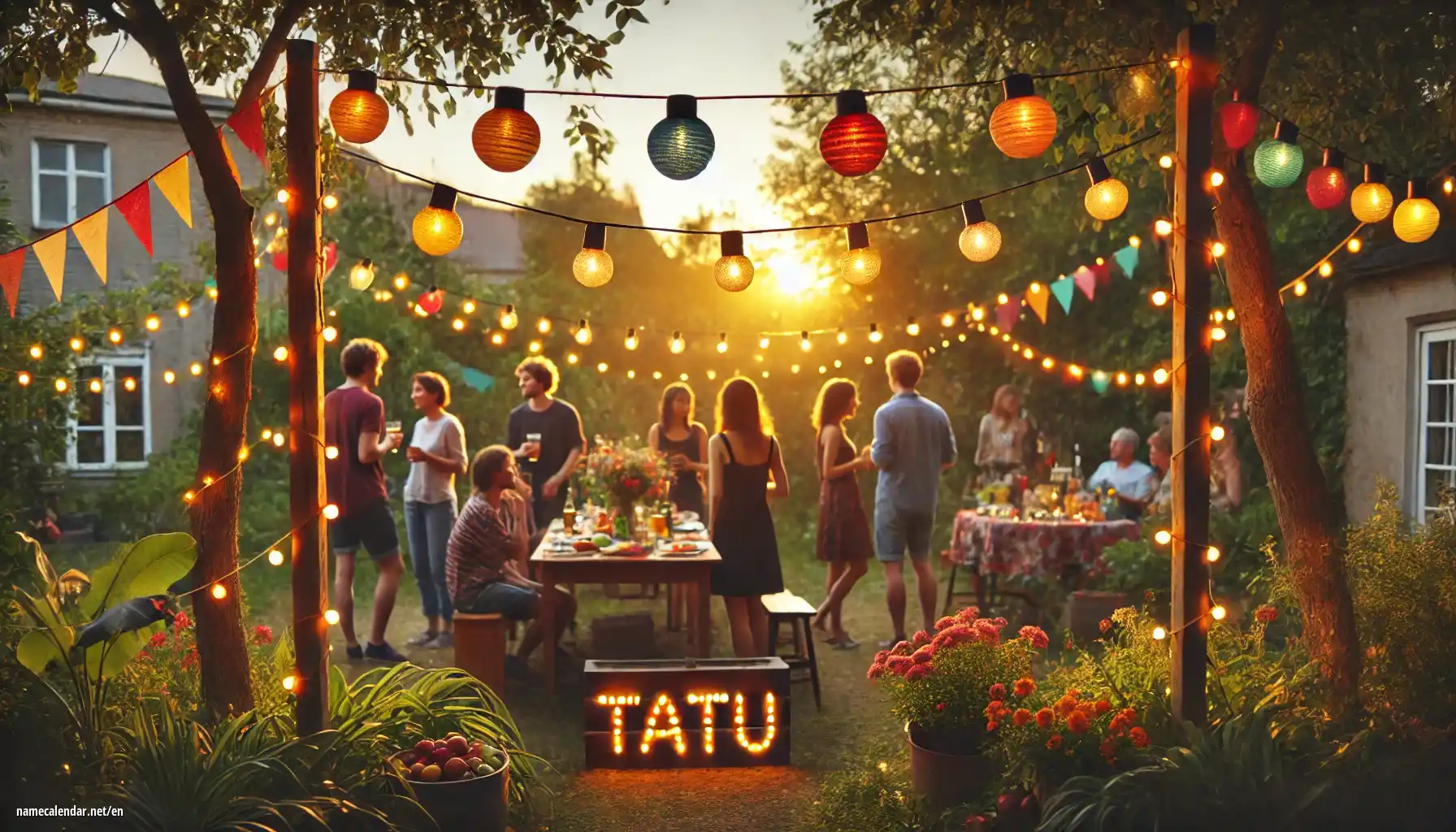 Celebration of name day and name - Tatu