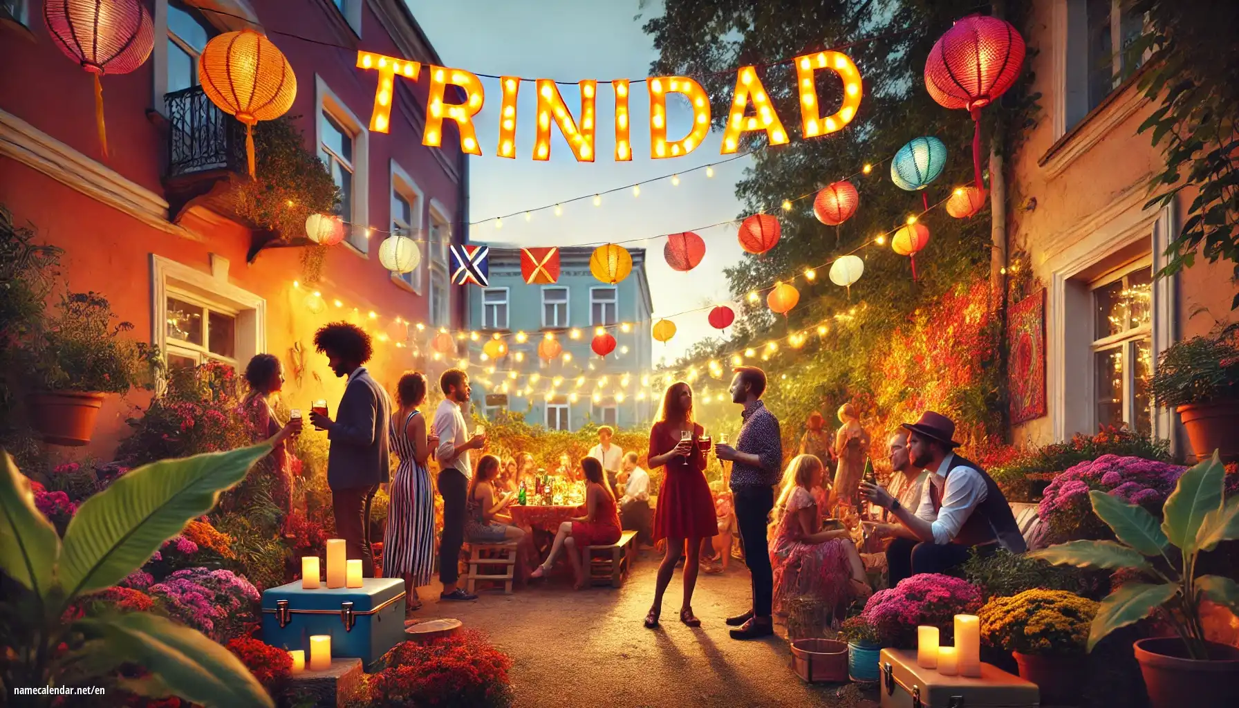 Celebration of name day and name - Trinidad