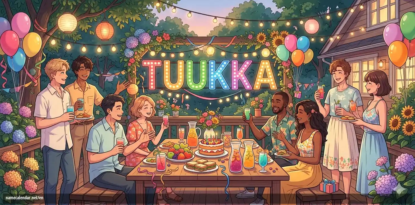 Celebration of name day and name - Tuukka