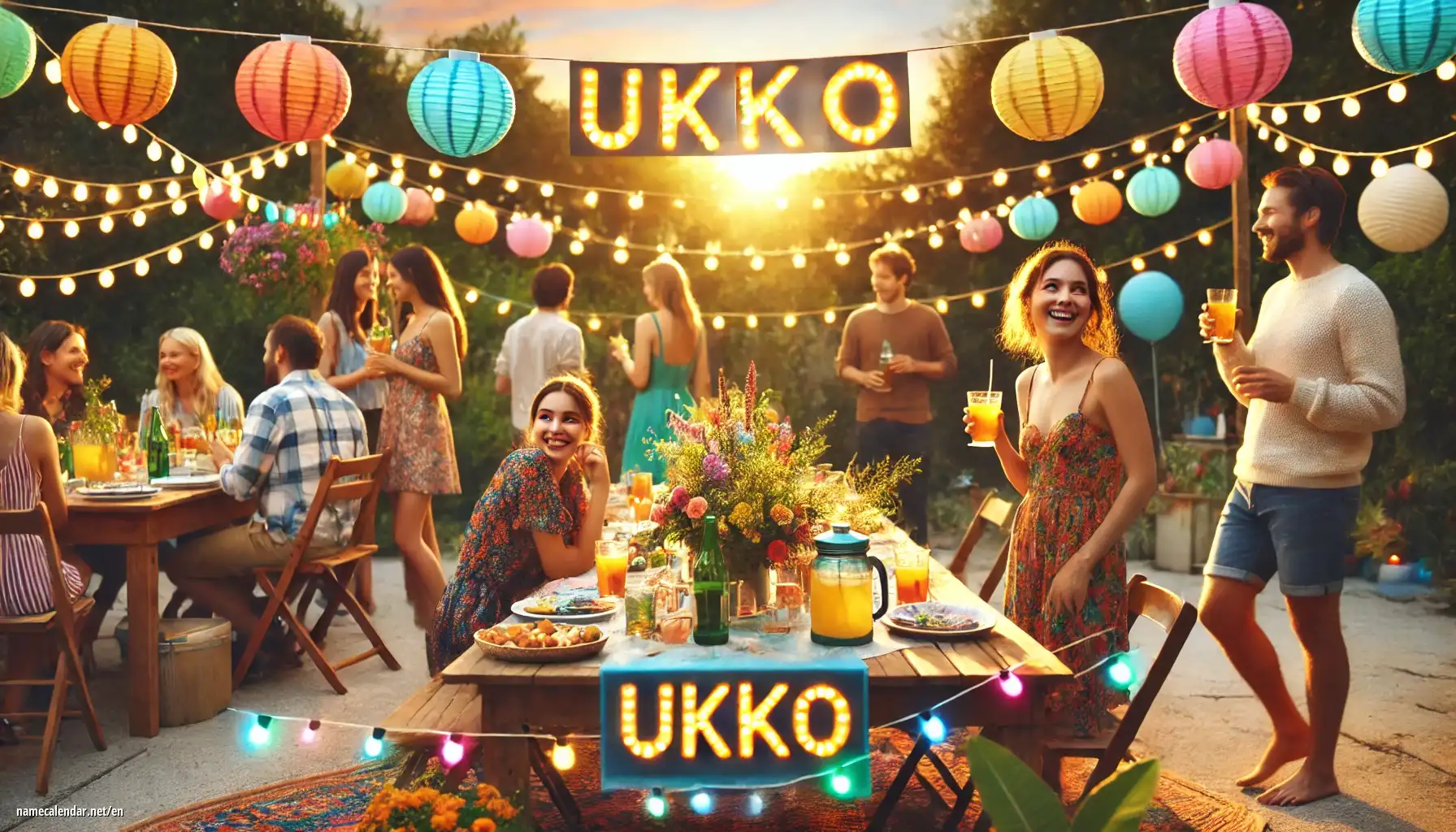 Celebration of name day and name - Ukko