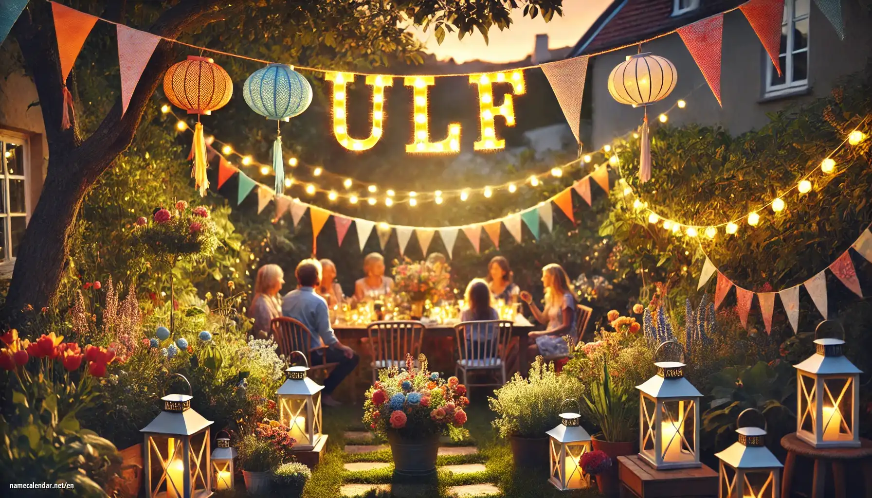 Celebration of name day and name - Ulf