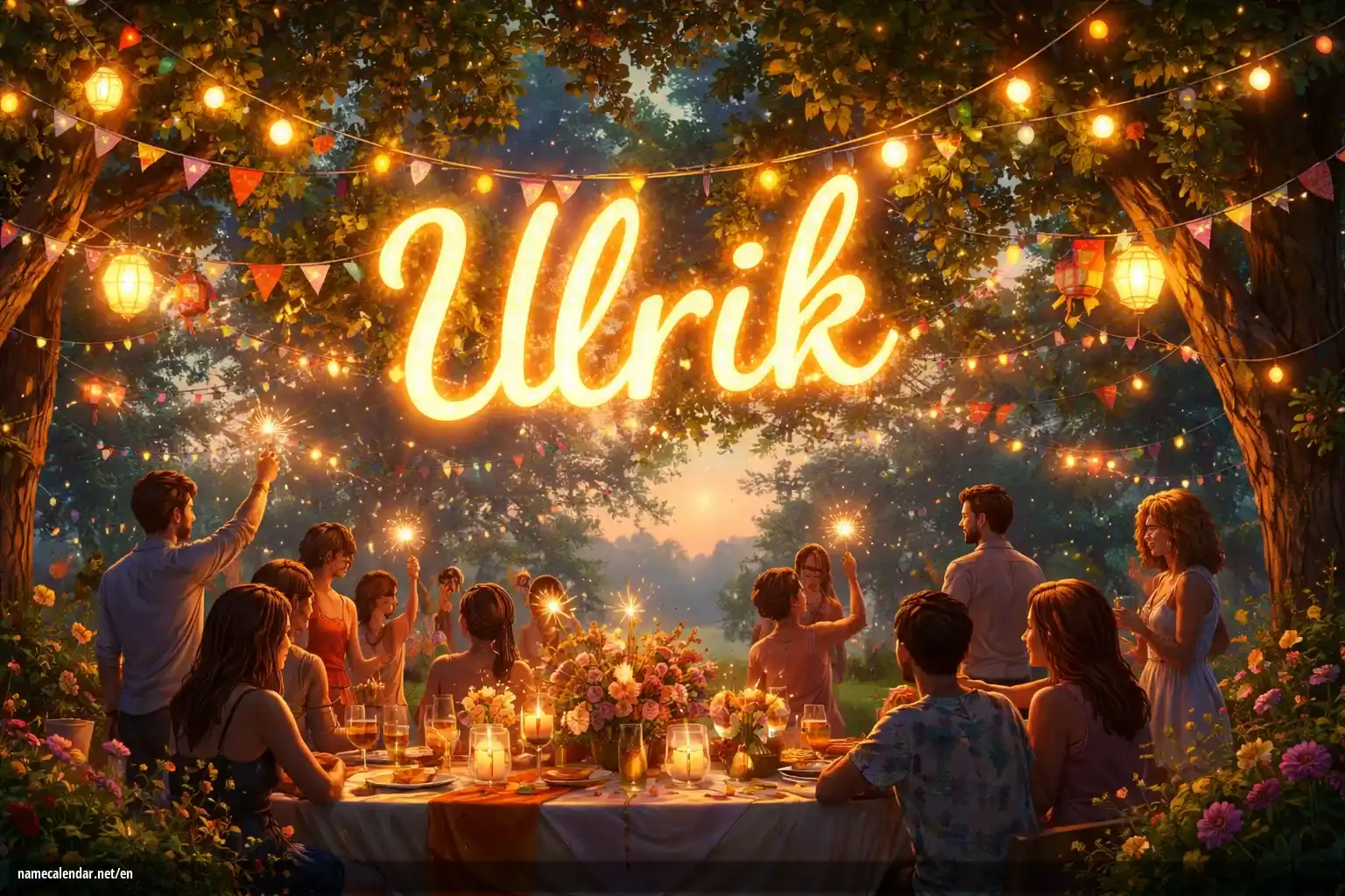 Celebration of name day and name - Ulrik