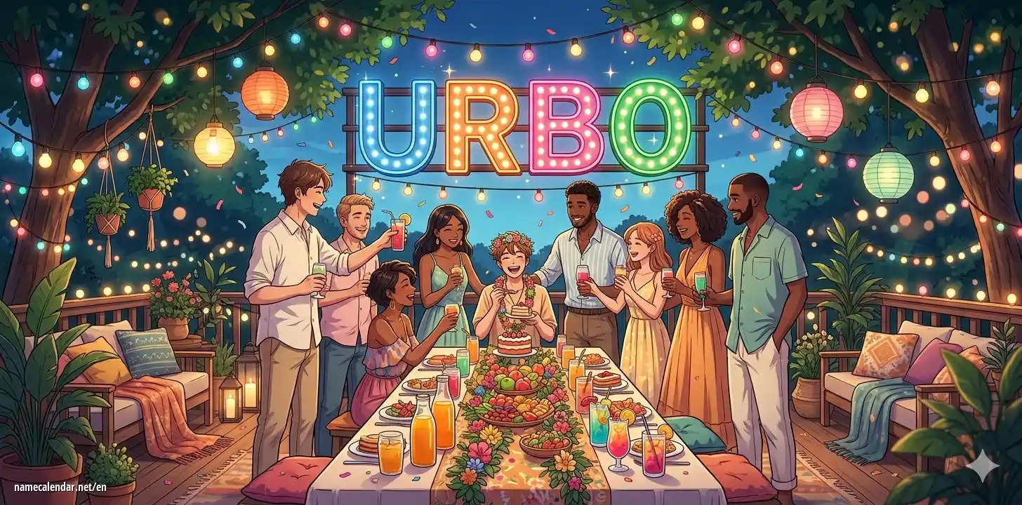 Celebration of name day and name - Urbo