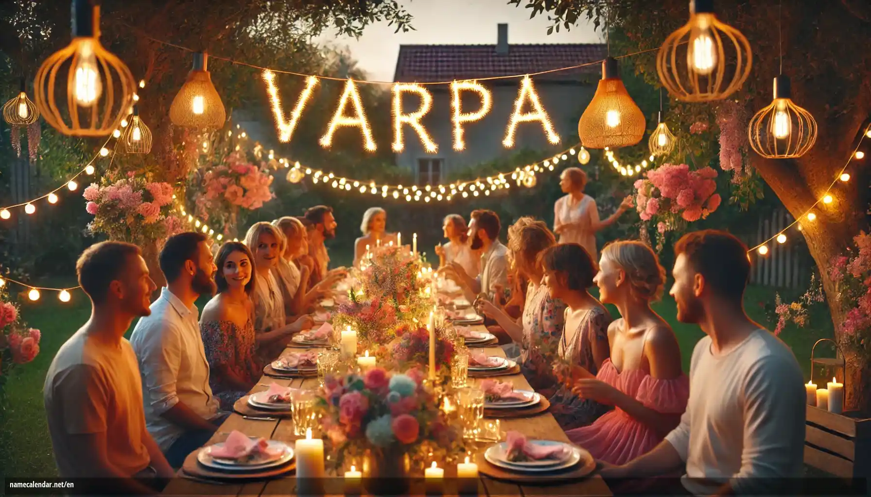 Celebration of name day and name - Varpa